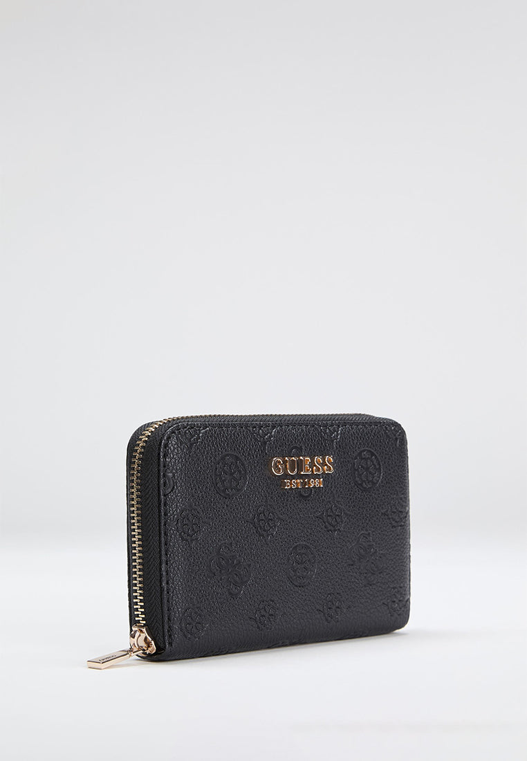 Ella Logo Medium Zip Around Wallet