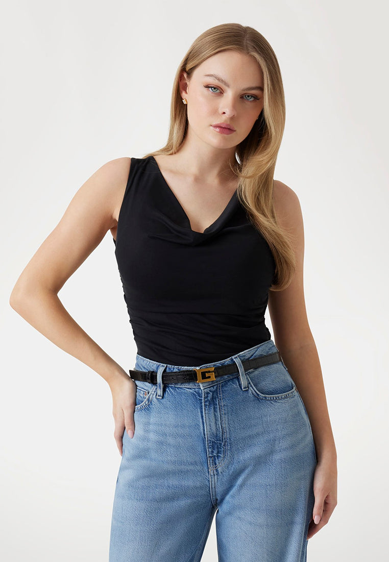 Sleeveless Cowl Neck Rika Top