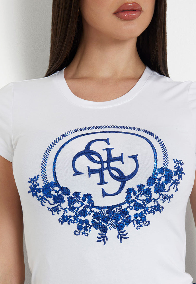 Checker Sequin R3 Tee