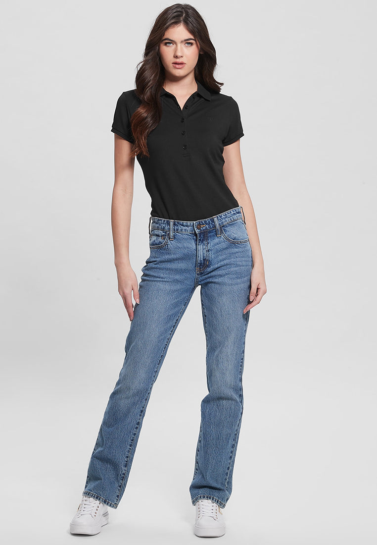 Tri Logo Liza Pique Polo