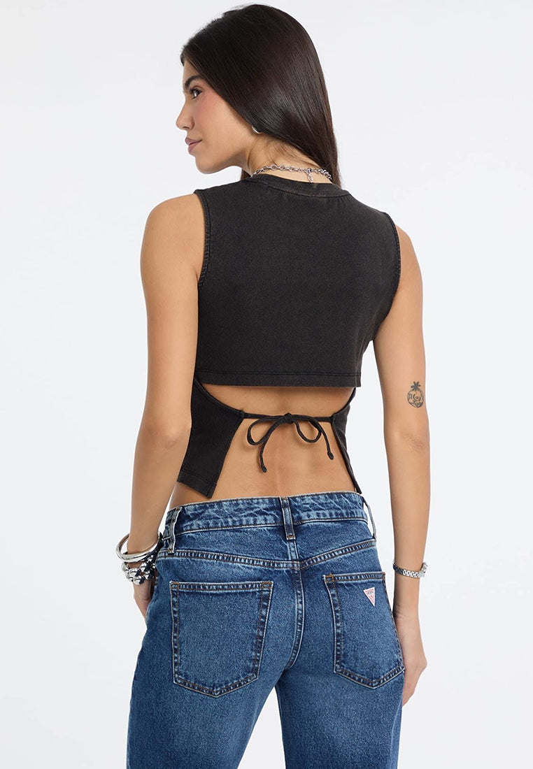 GUESS Originals Open Back Script Tee