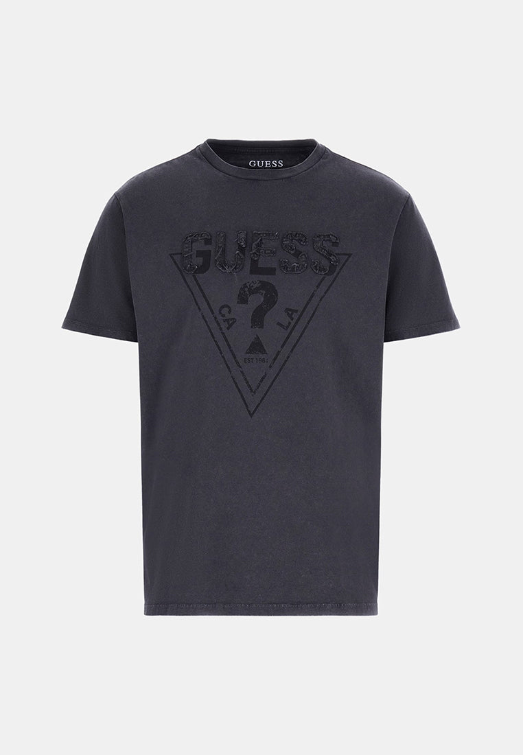 Short Sleeves Basic Inset Logo Tee