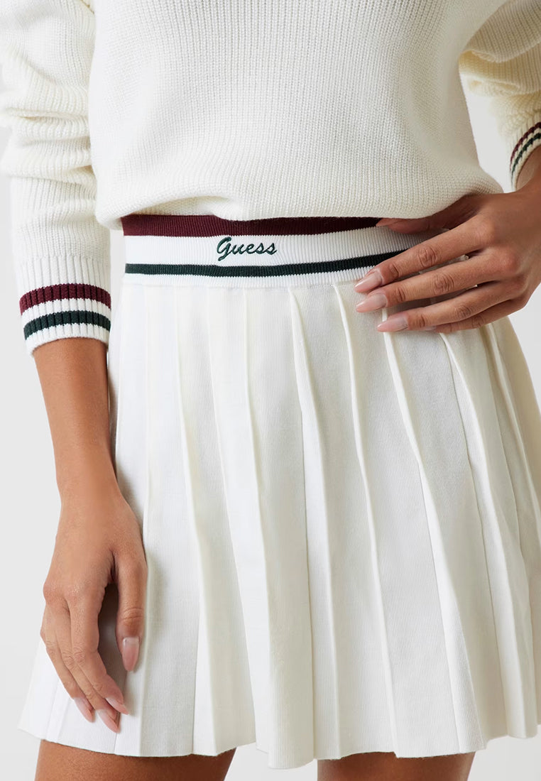 Sabina Plisse Skirt Sweater