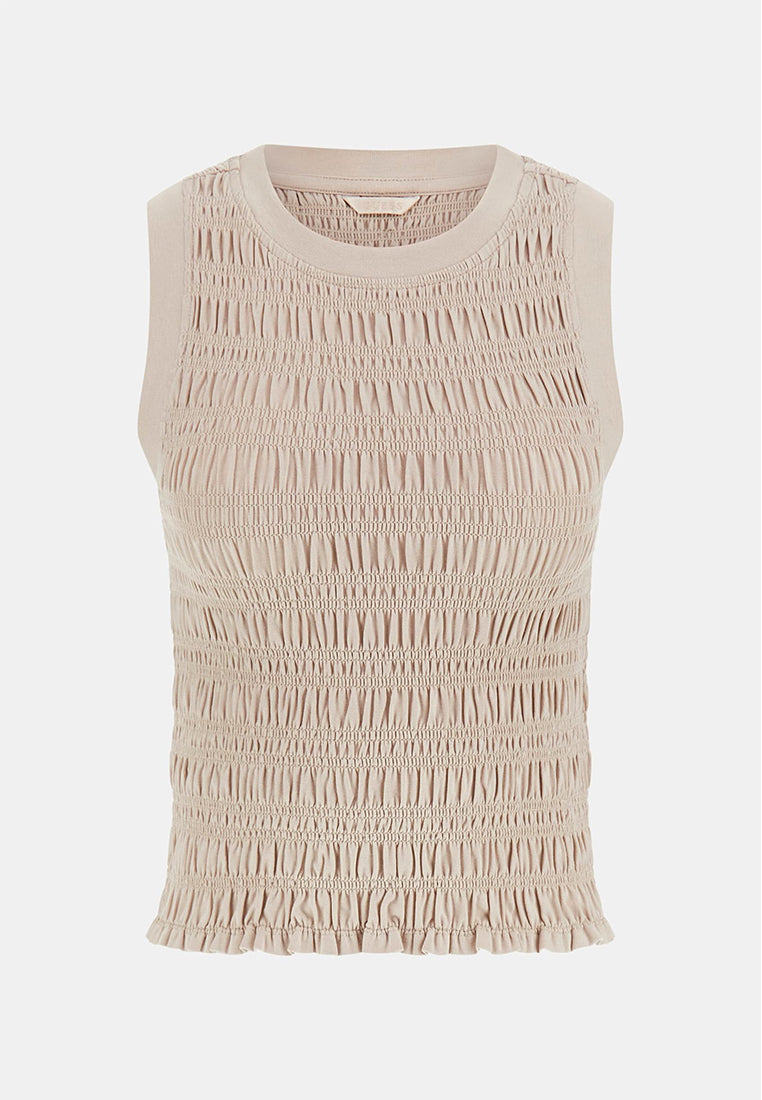 Eco Claire Smocked Tank Top