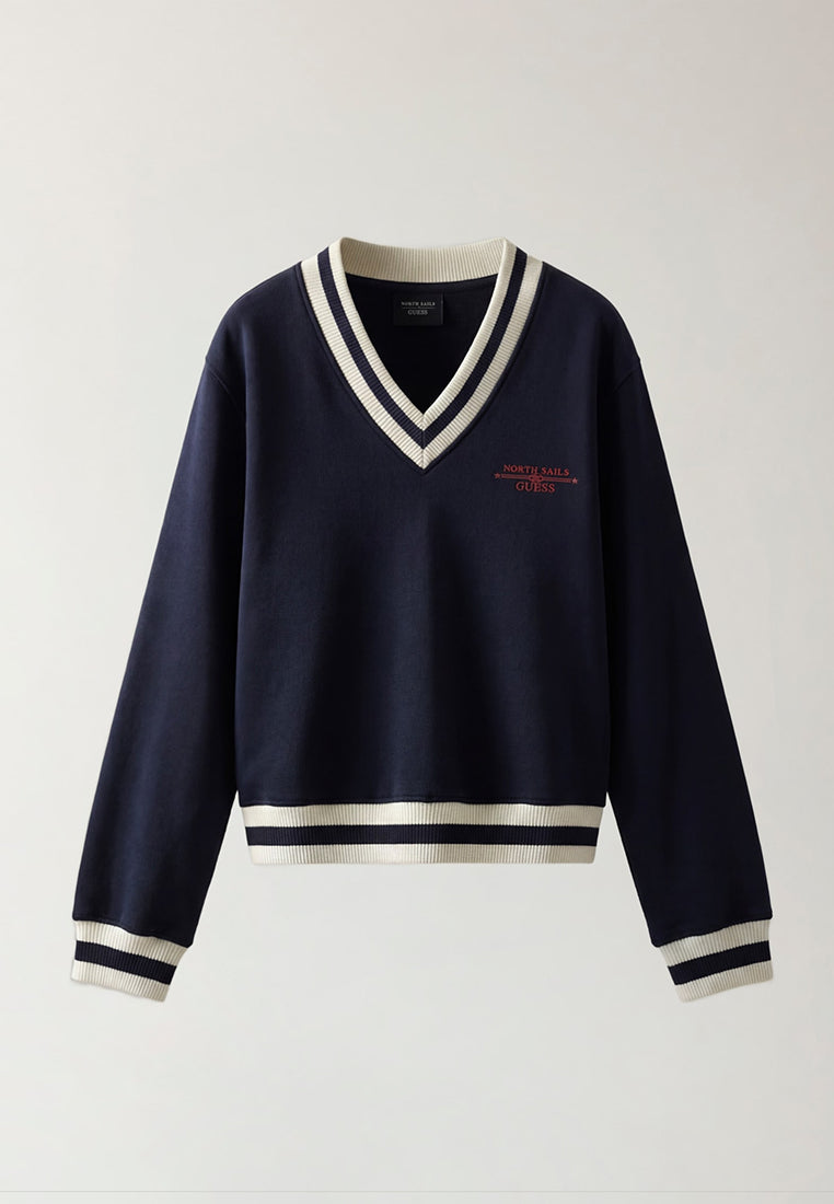 Guess X North Sails V-Neck Fleece