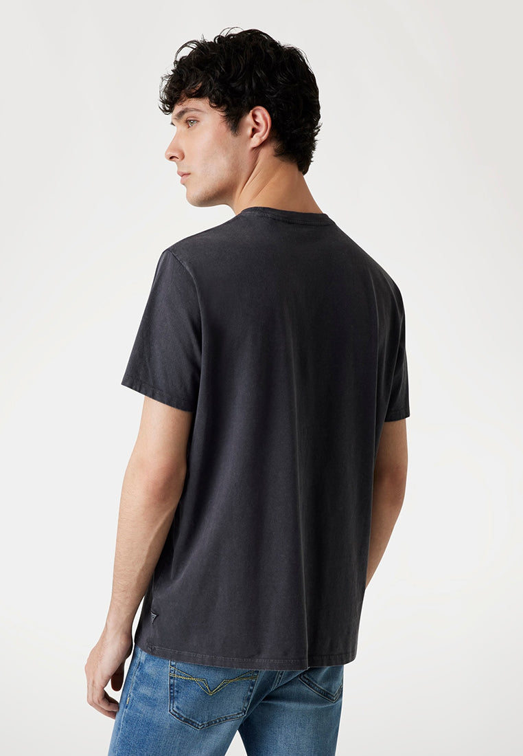 Short Sleeves Basic Inset Logo Tee