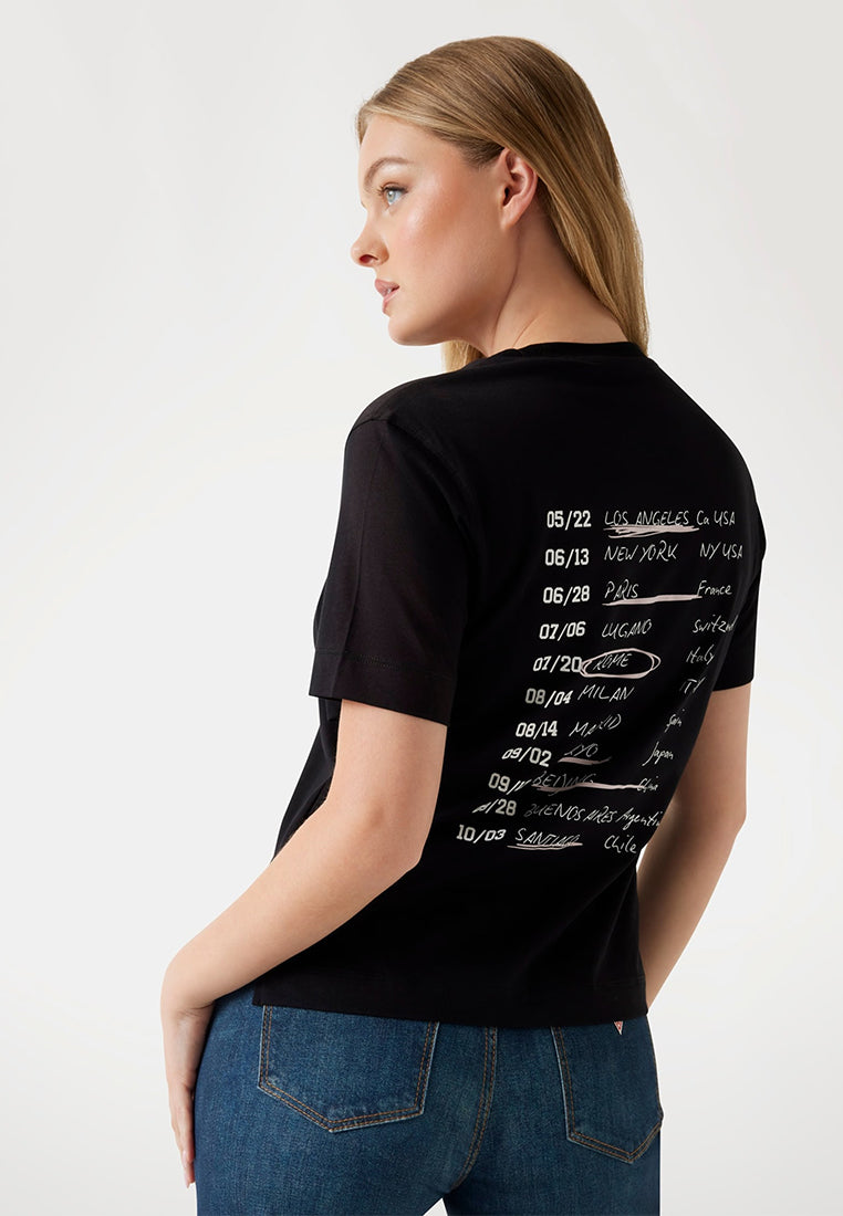 Crewneck Sleeveless Tour Dates Tee