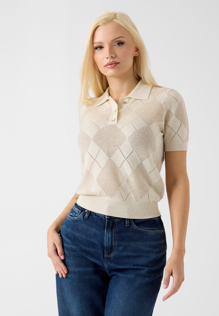 Shortsleeves Polo Melody Sweater
