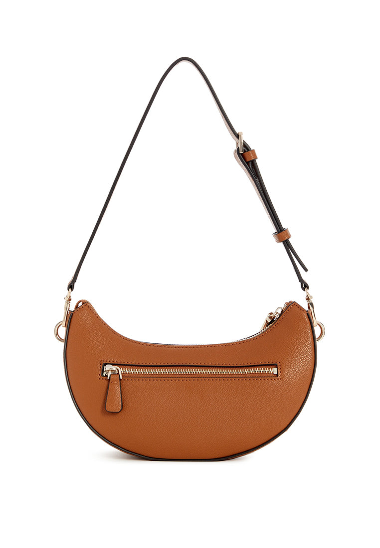 Nastra Top Zip Shoulder Bag