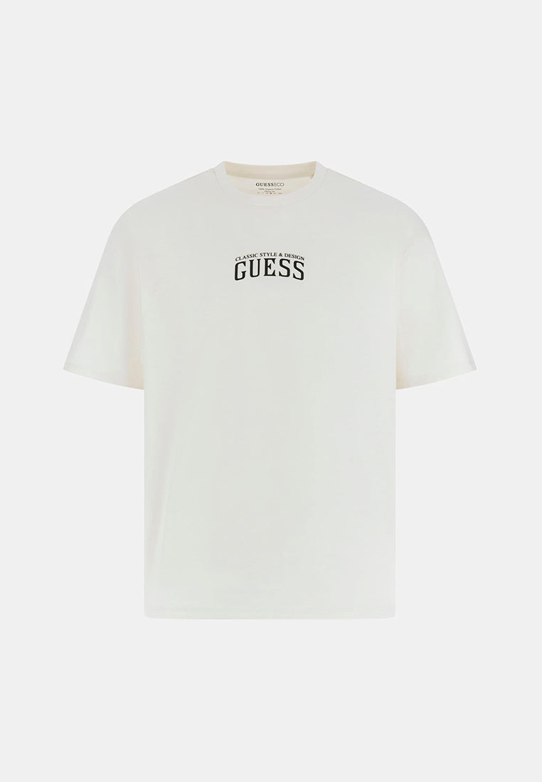 Short Sleeves Basic Mirror Crest Tee