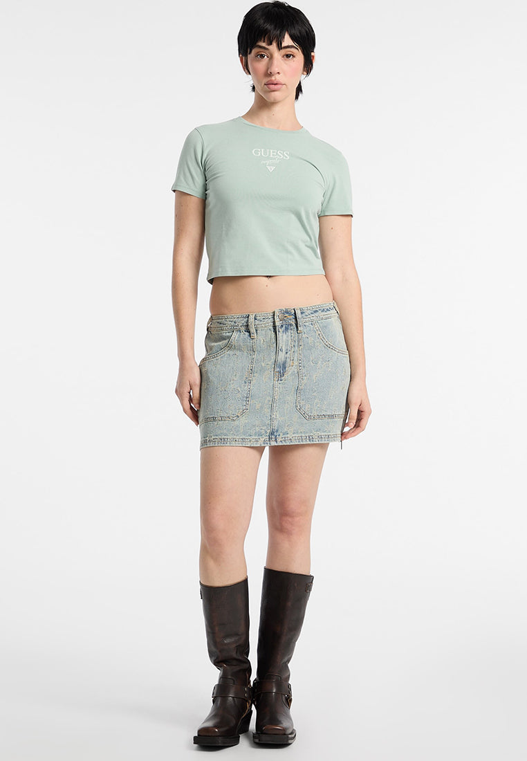 GO Vintage Baker Baby Tee