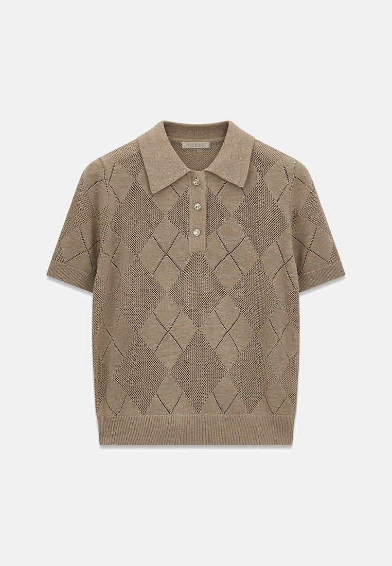 Shortsleeves Polo Melody Sweater
