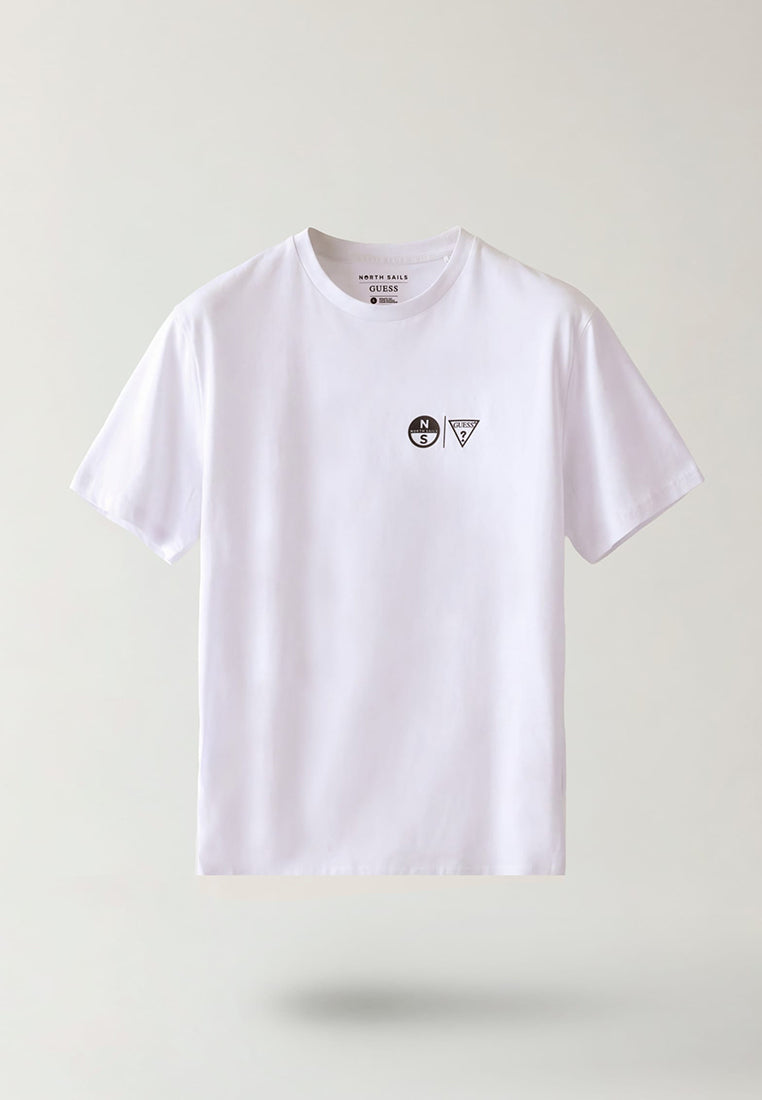 Guess X North Sails  Shortsleeves Marina Washed Crewneck
