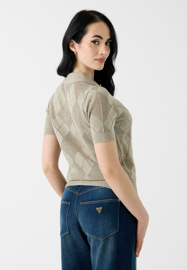 Shortsleeves Polo Melody Sweater