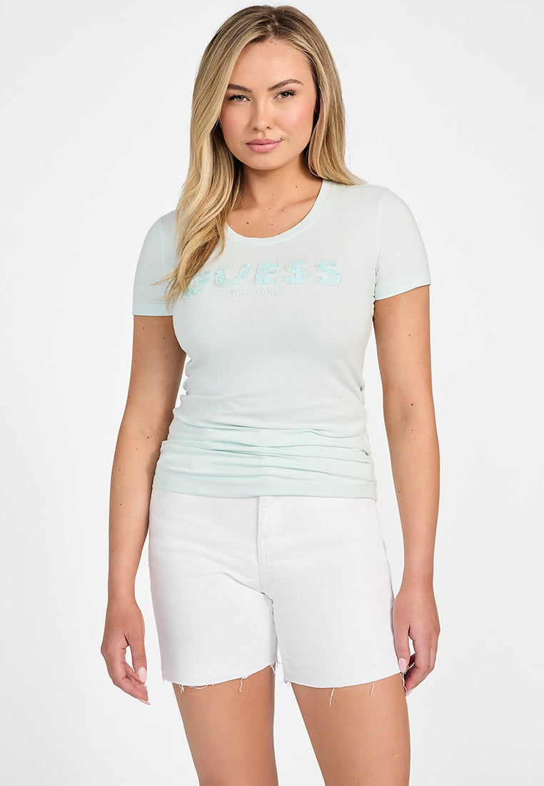 Eco Crewneck Sequin Tee