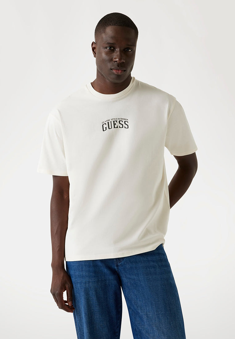 Short Sleeves Basic Mirror Crest Tee