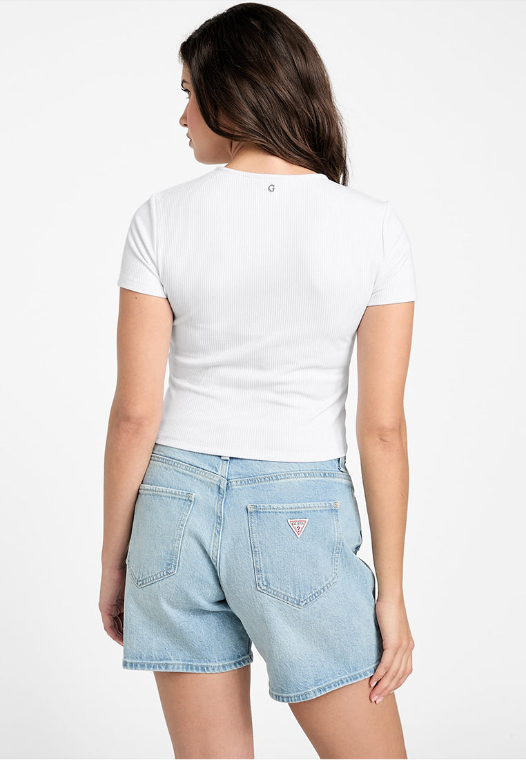 Shortsleeves Crewneck Terra Rib Top