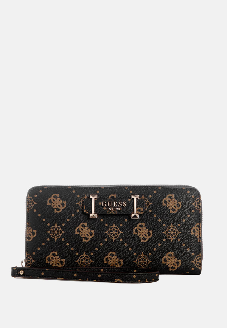 Carrie Logo Large Zip Around