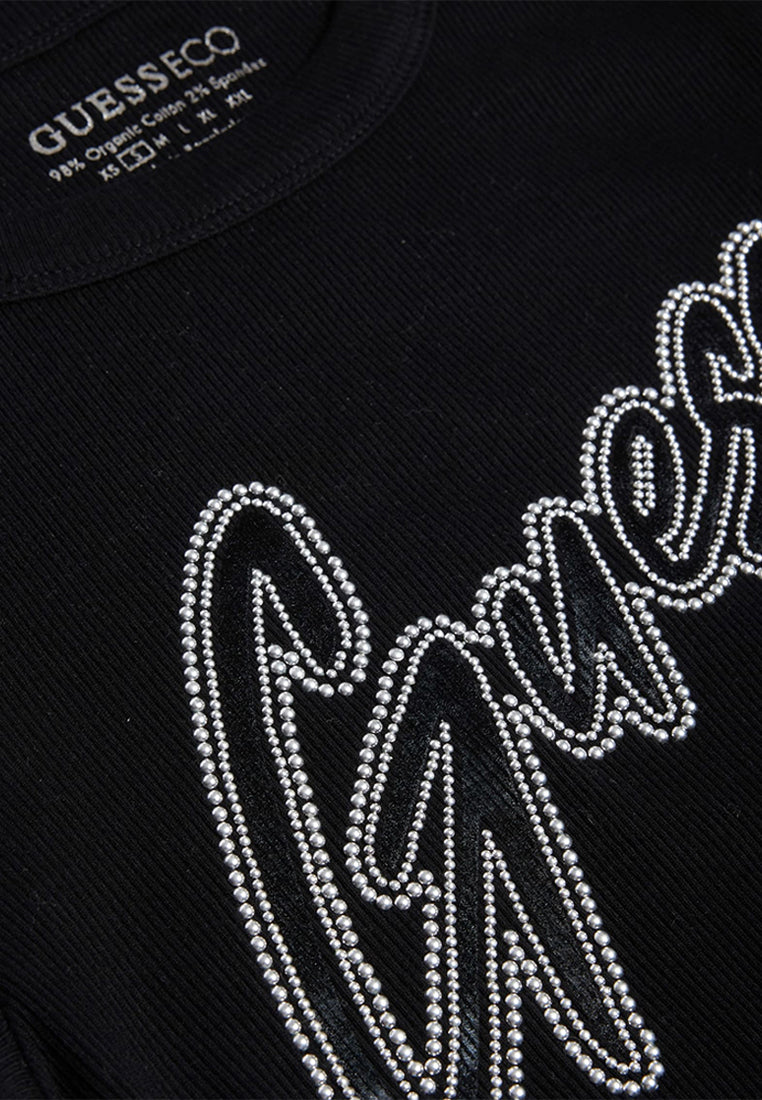 Shortsleeves Crewneck Rib Logo Tee