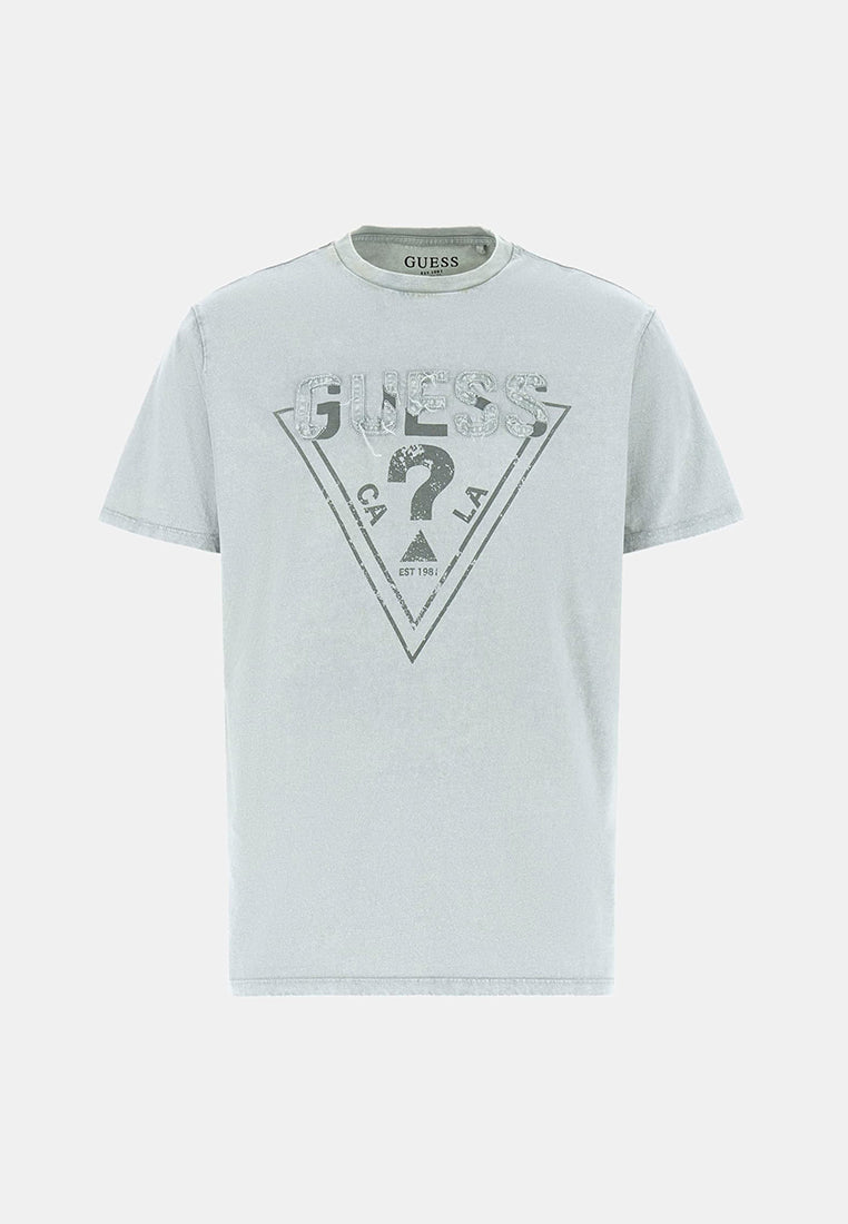 Short Sleeves Basic Inset Logo Tee