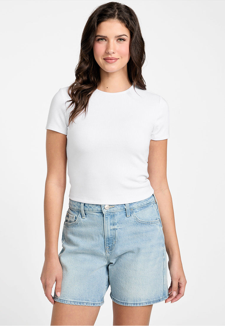 Shortsleeves Crewneck Terra Rib Top