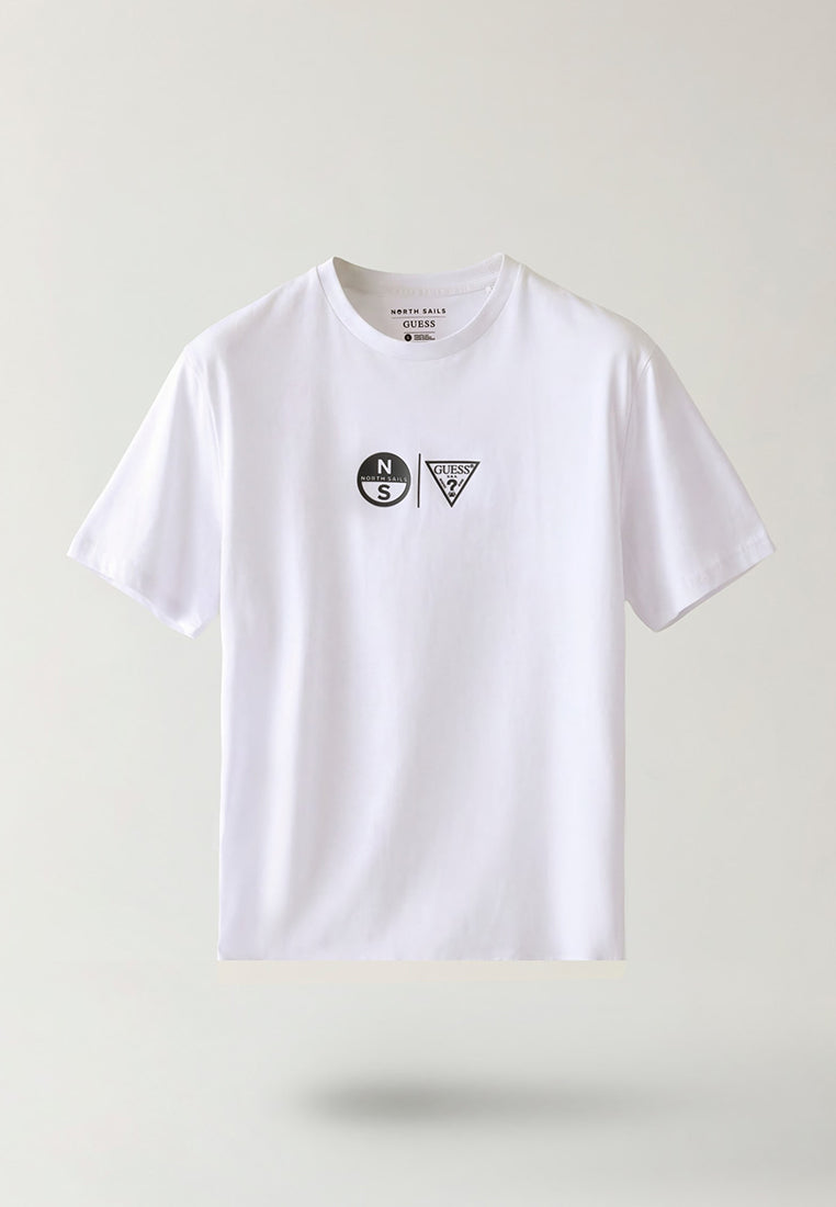 Guess X North Sails  Shortsleeves Printed Crewneck T-Shirt