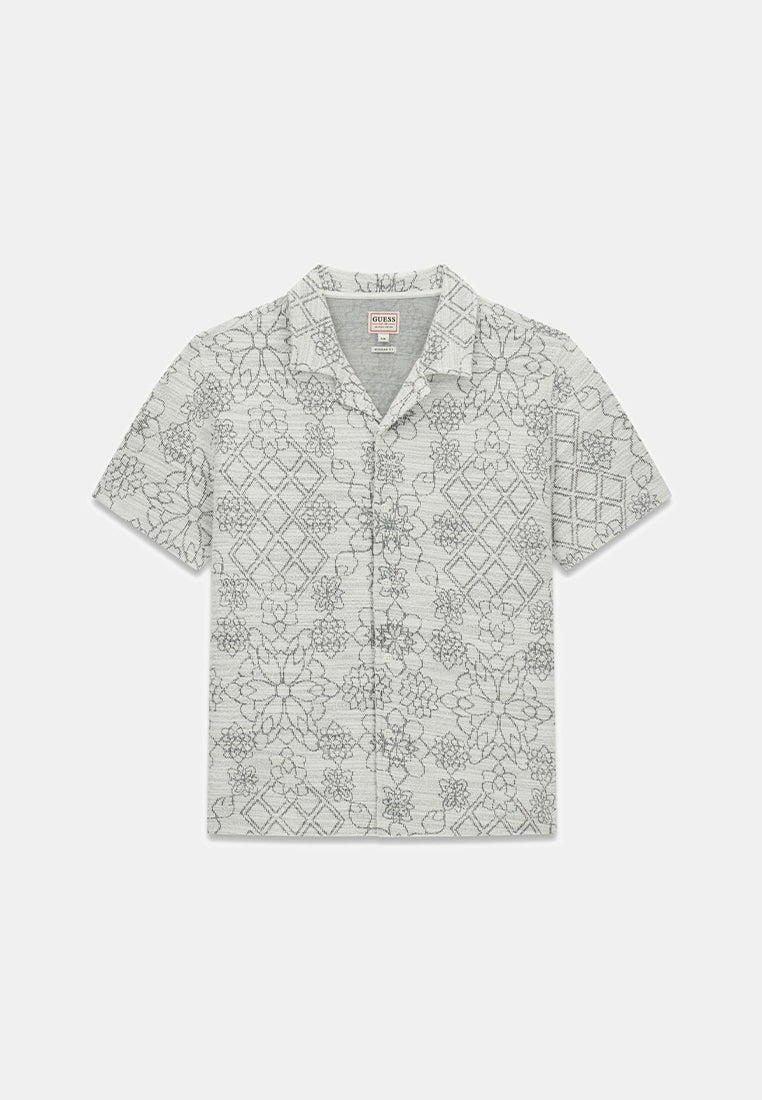 Nomad Knit Jacquard Shortsleeves Shirt