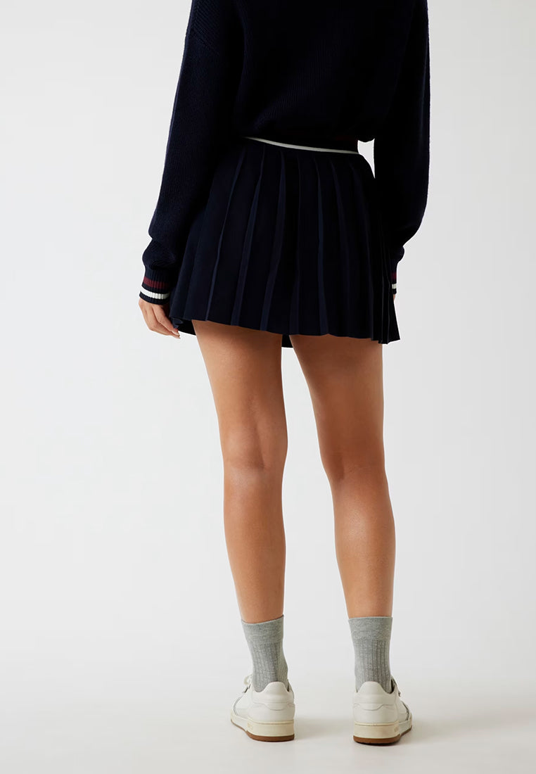 Sabina Plisse Skirt Sweater