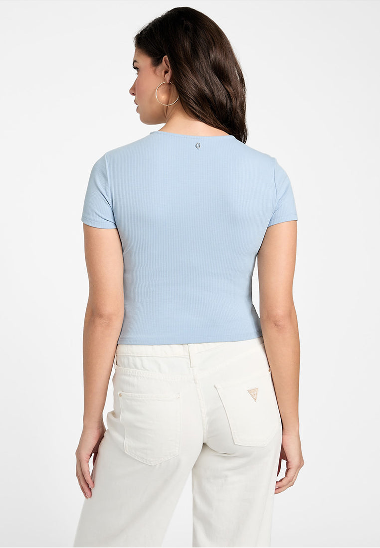 Shortsleeves Crewneck Terra Rib Top