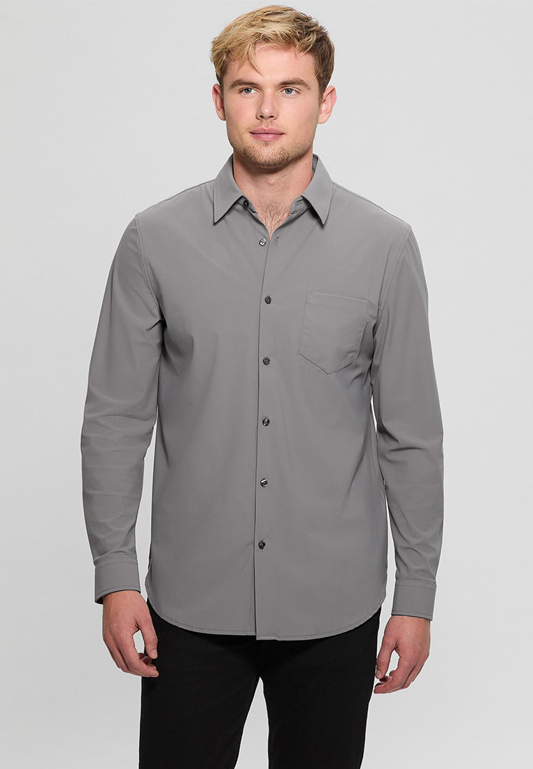 MAN-TLE R8S3 Shirt Jacket Dawn Grey 美品 MAN-TLE R8 Shirt 3 - Dawn Grey | Garmentory