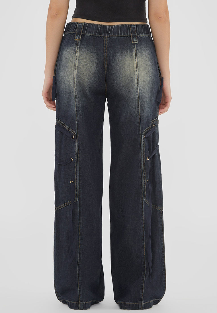 Originals Cargo Denim Lace