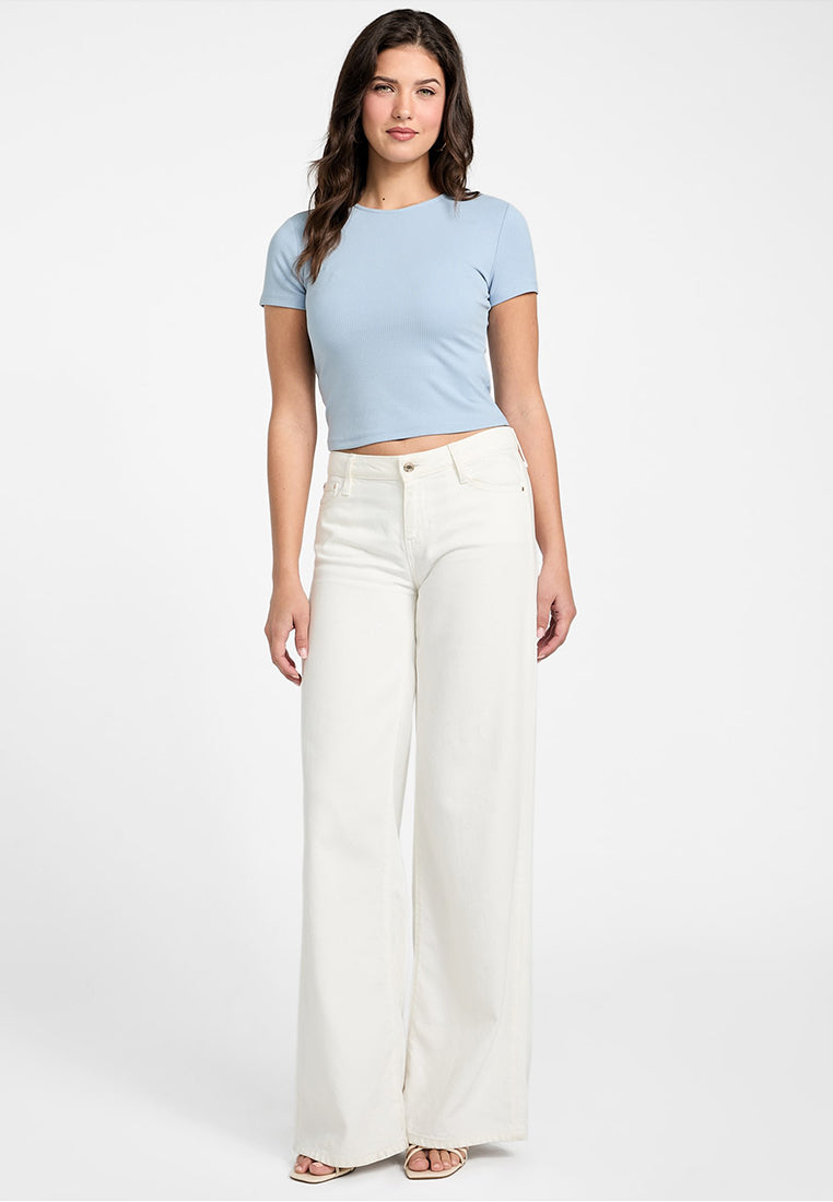 Shortsleeves Crewneck Terra Rib Top