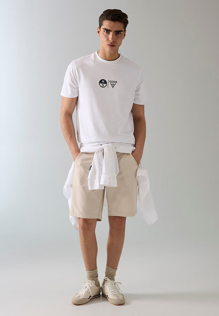 Guess X North Sails  Shortsleeves Printed Crewneck T-Shirt