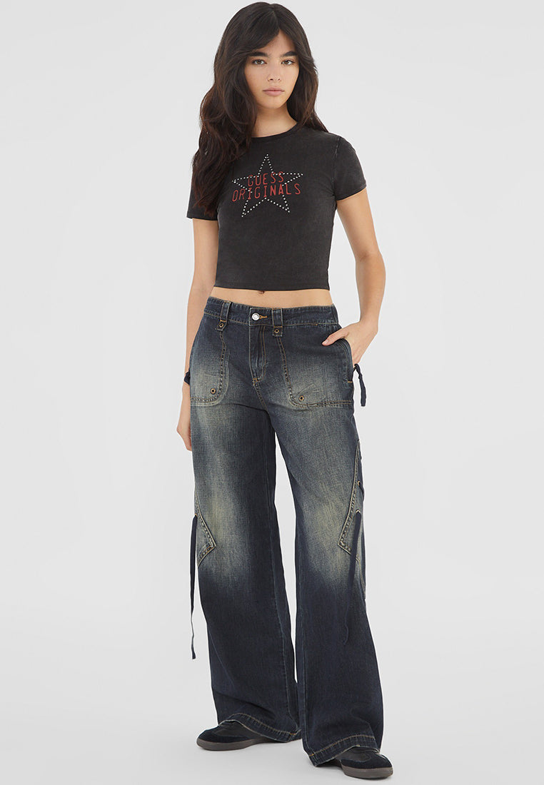 Originals Cargo Denim Lace