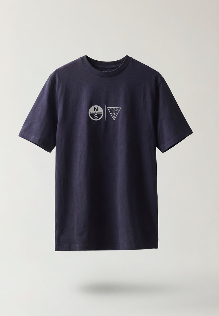Guess X North Sails  Shortsleeves Printed Crewneck T-Shirt