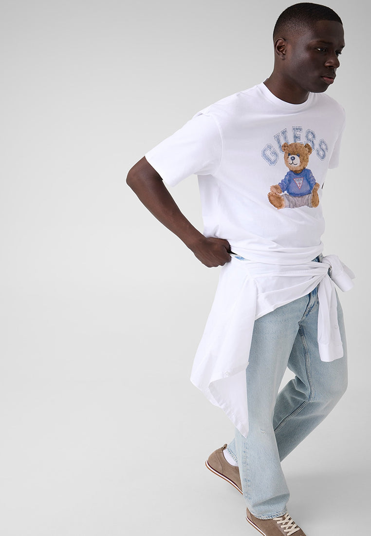 Shortsleeves Basic Guess Bear Tee