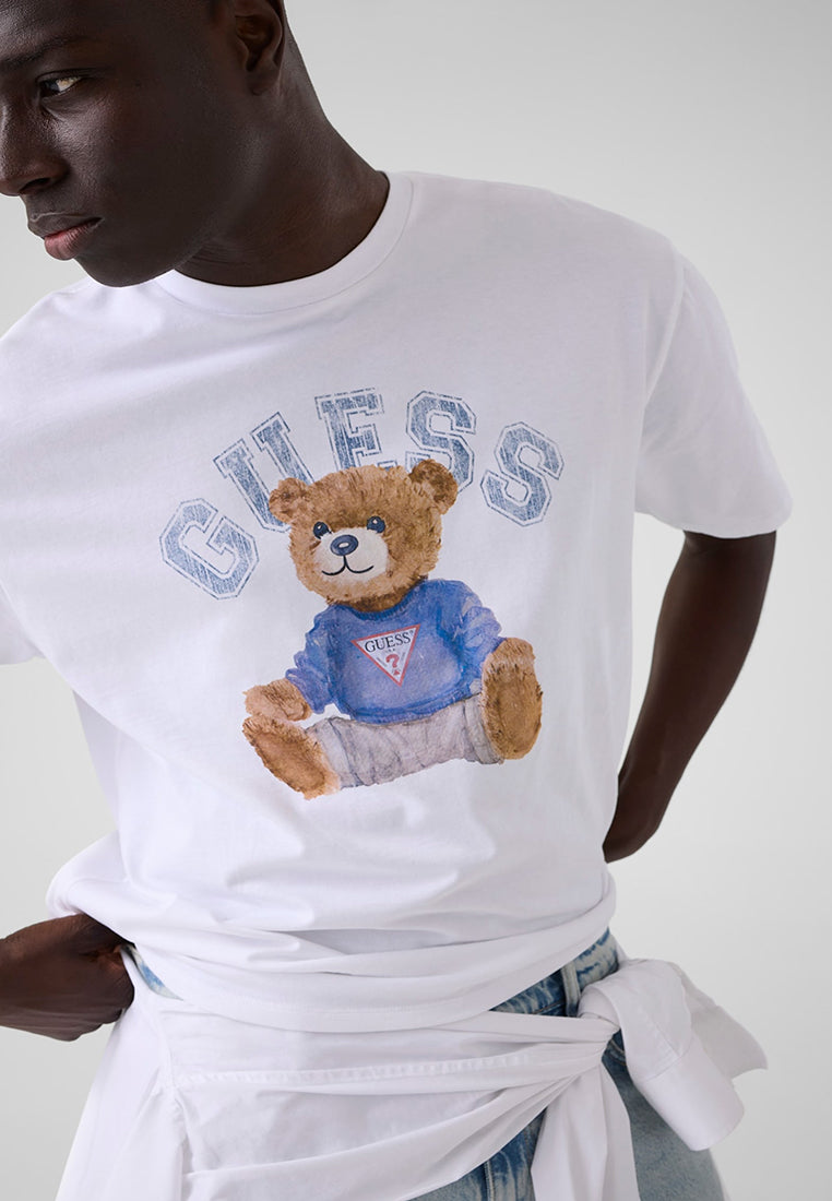 Shortsleeves Basic Guess Bear Tee