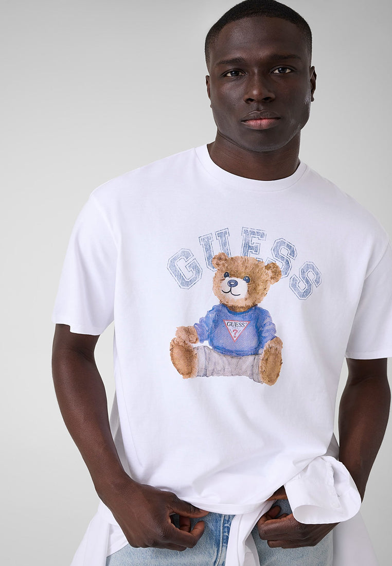Shortsleeves Basic Guess Bear Tee