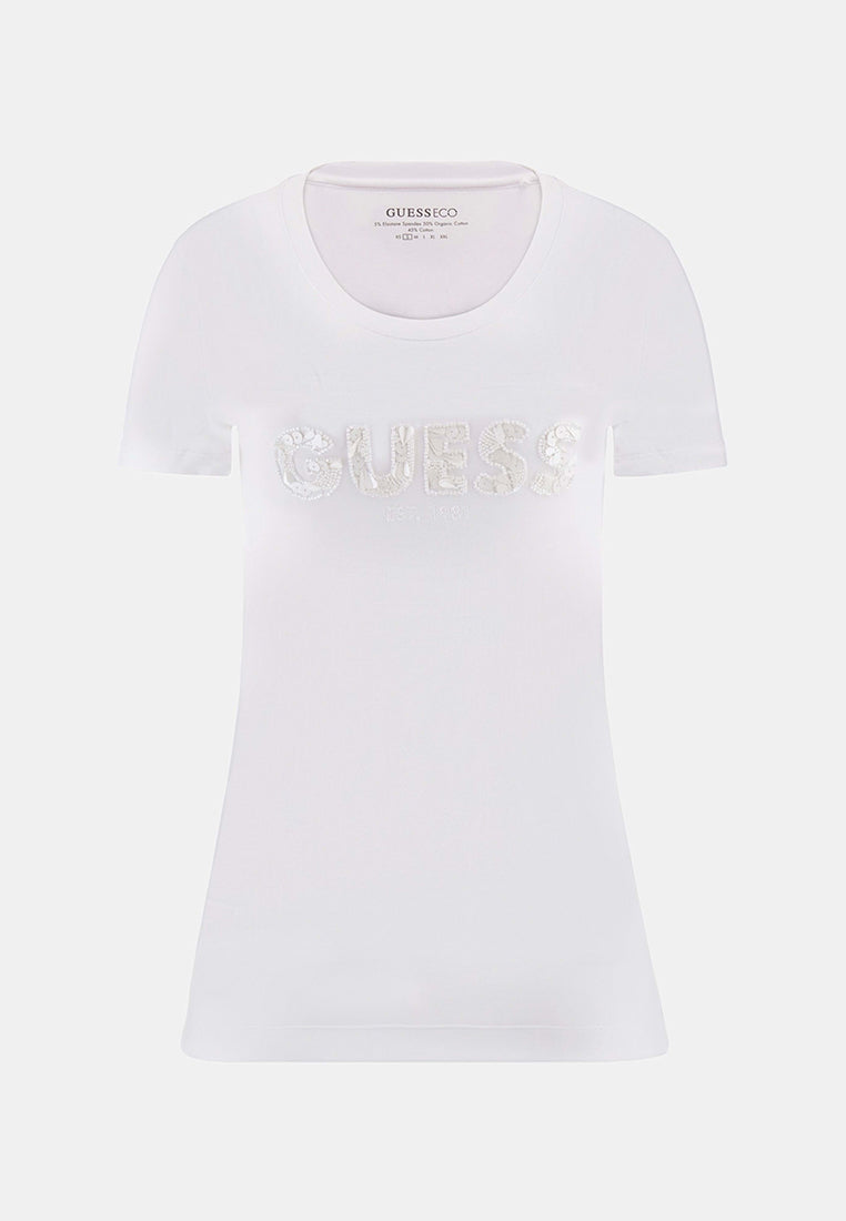 Eco Crewneck Sequin Tee