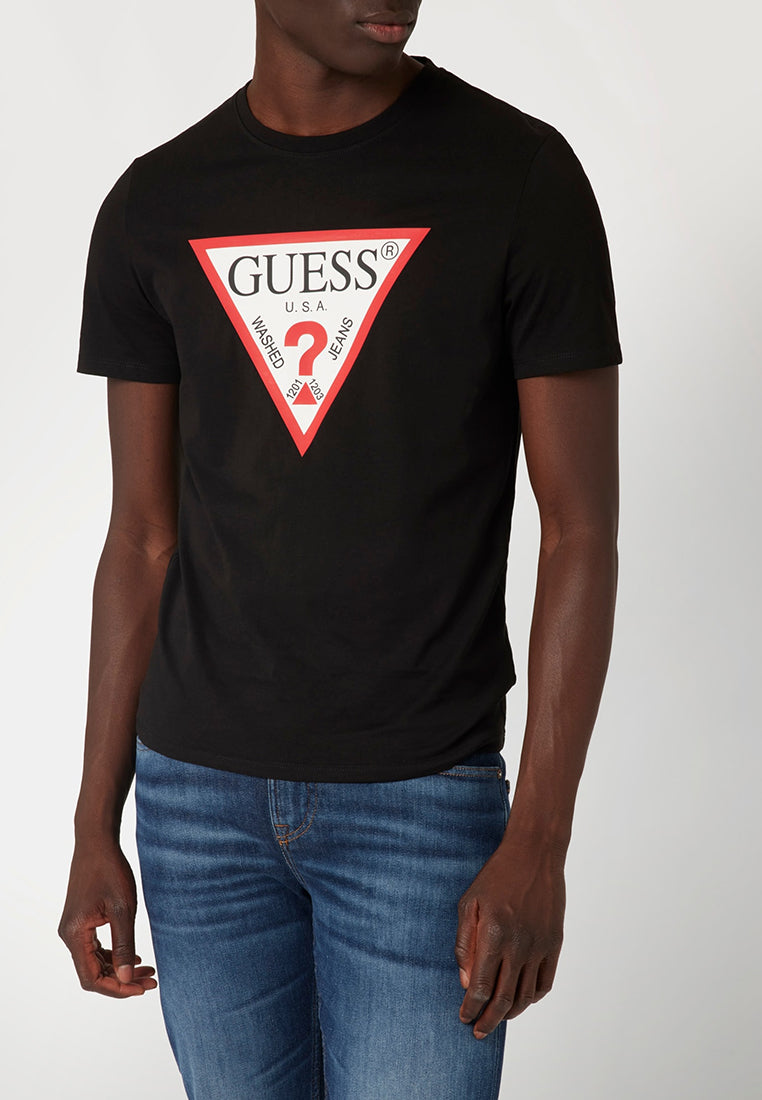 Crew Neck Short Sleeves Original Logo Tee