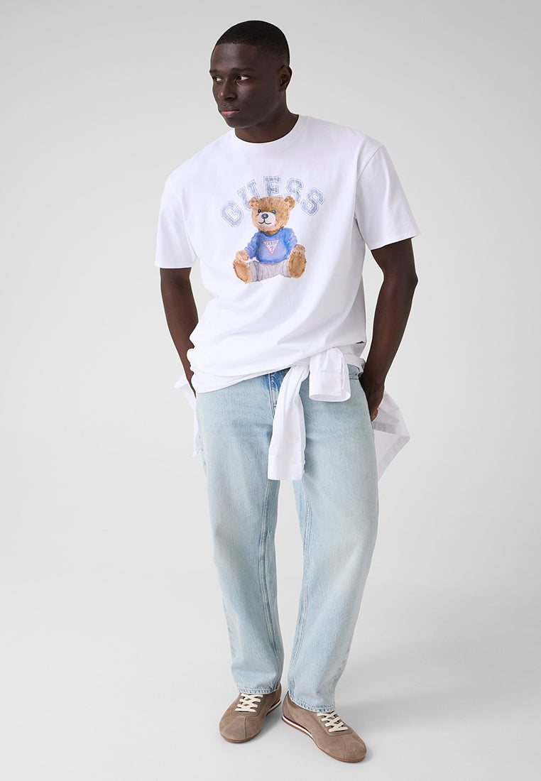 Shortsleeves Basic Guess Bear Tee