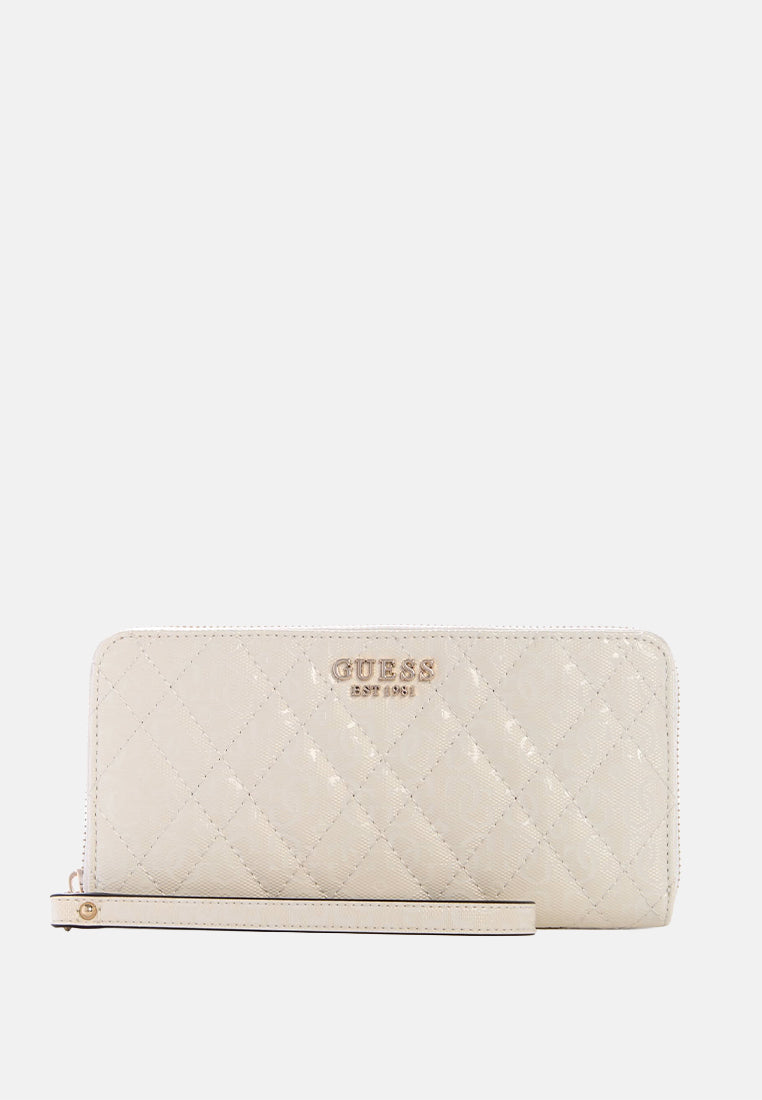Isemay Large Zip Around Wallet