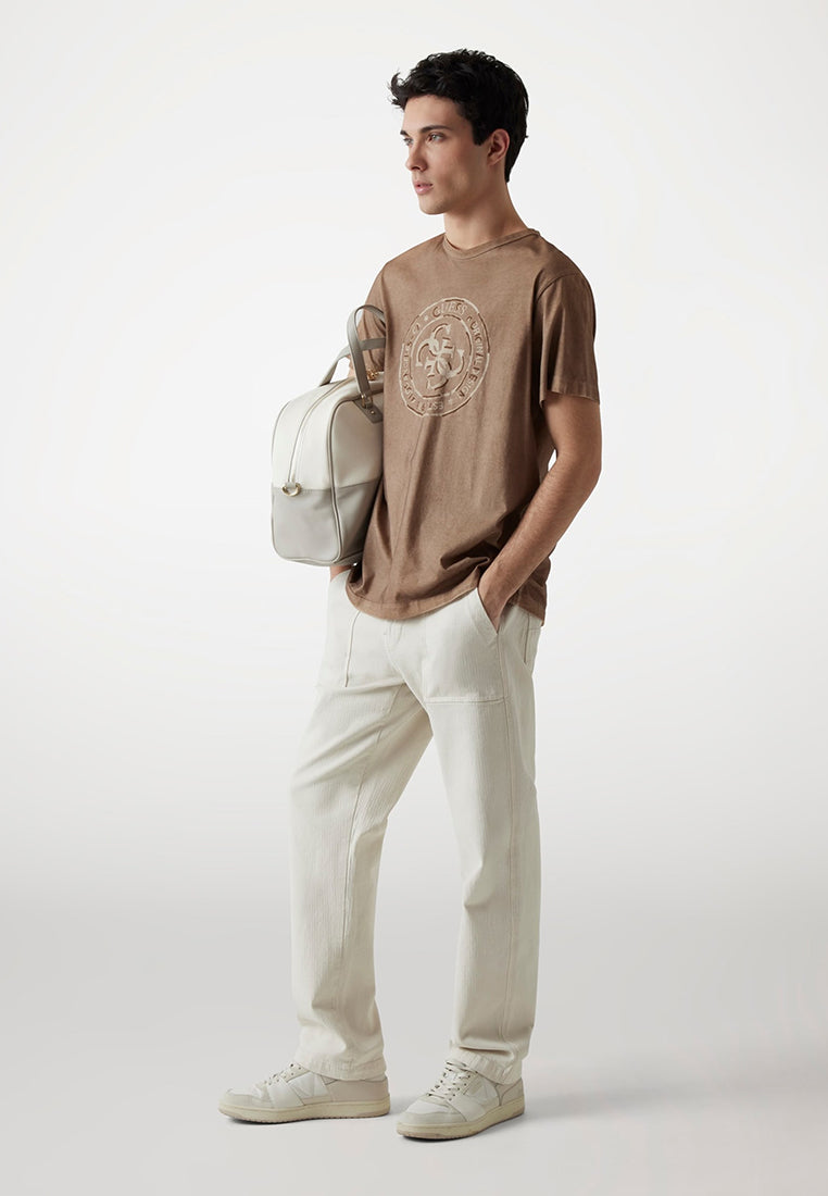 Shortsleeves Crew Neck Spray Crack Tee