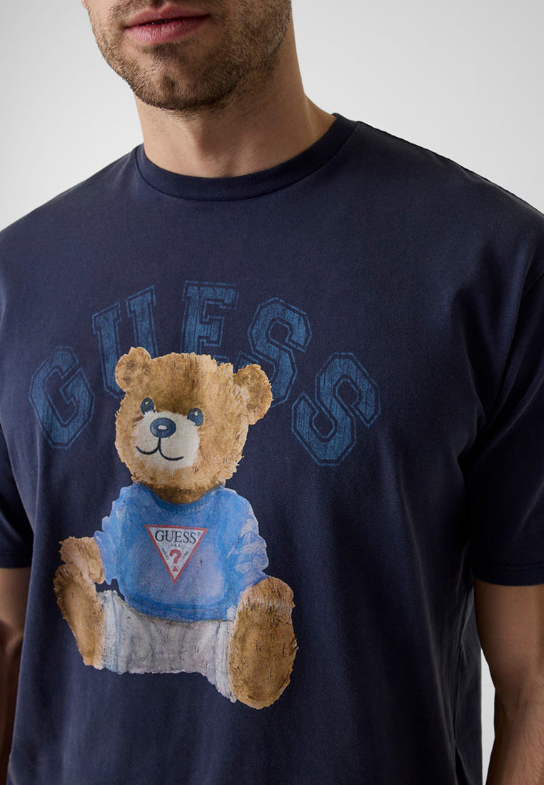 Shortsleeves Basic Guess Bear Tee