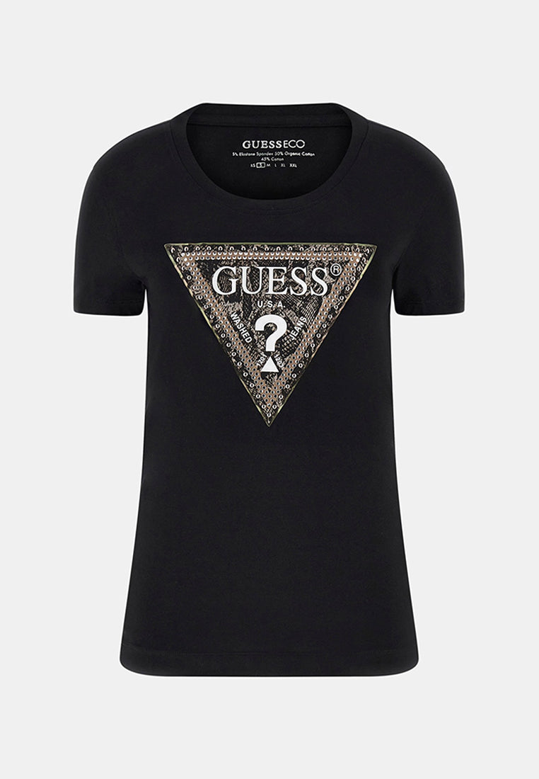 Shortsleeves Crewneck Triangle Python Tee