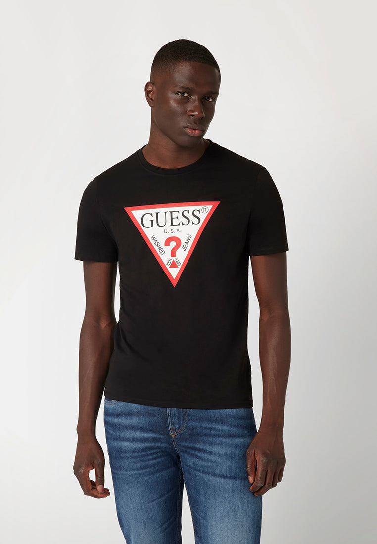 Crew Neck Short Sleeves Original Logo Tee