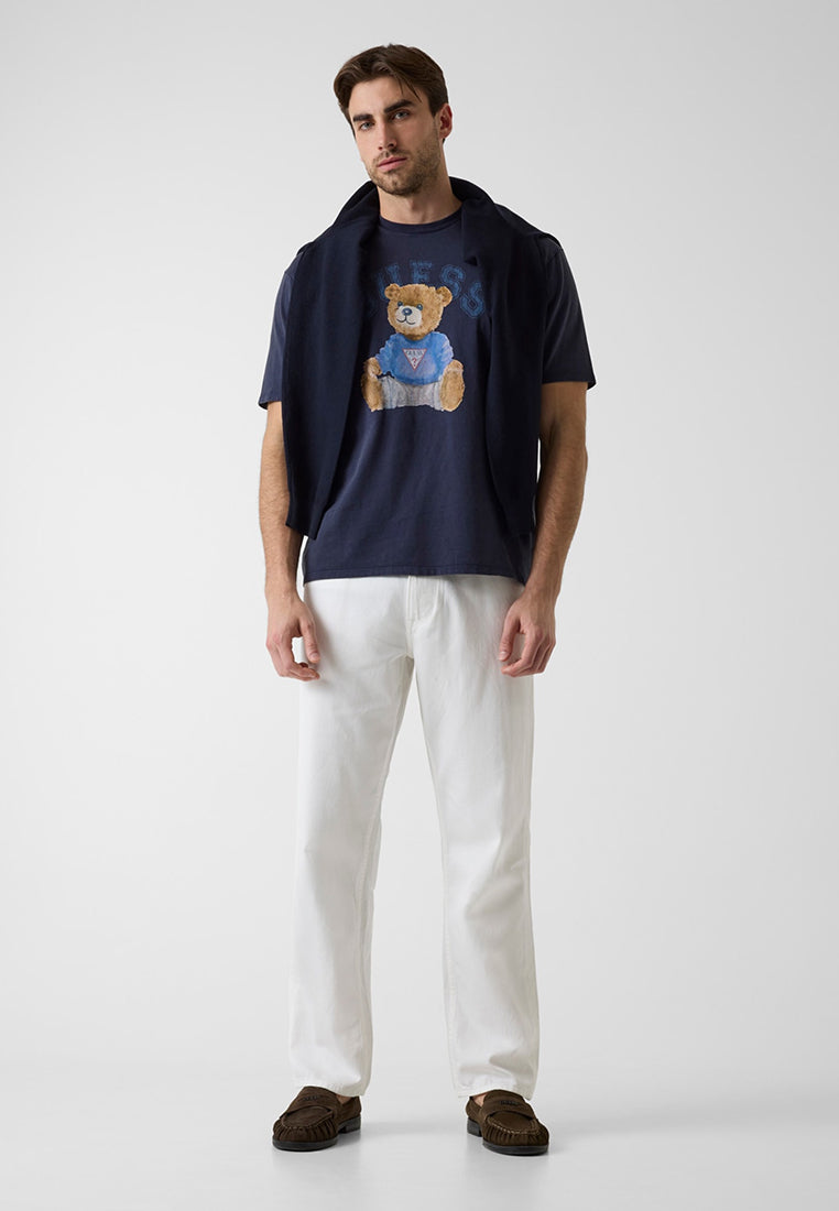 Shortsleeves Basic Guess Bear Tee