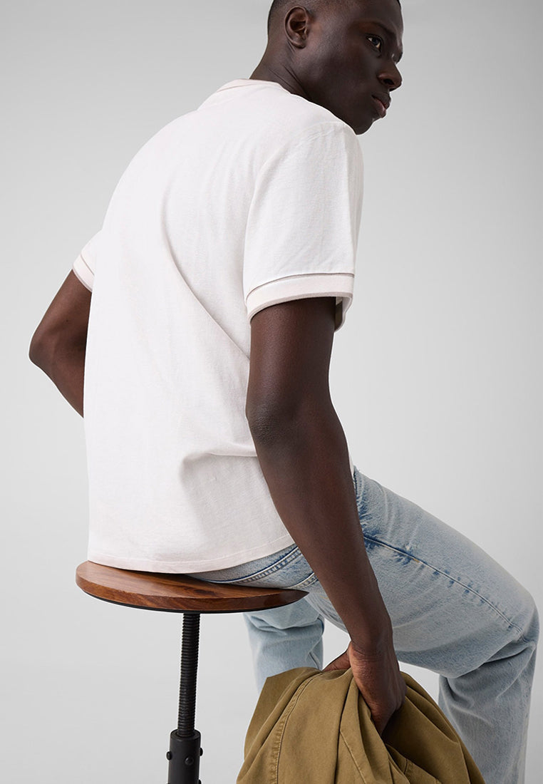 Costa Slub Jersey Shortsleeves Crew