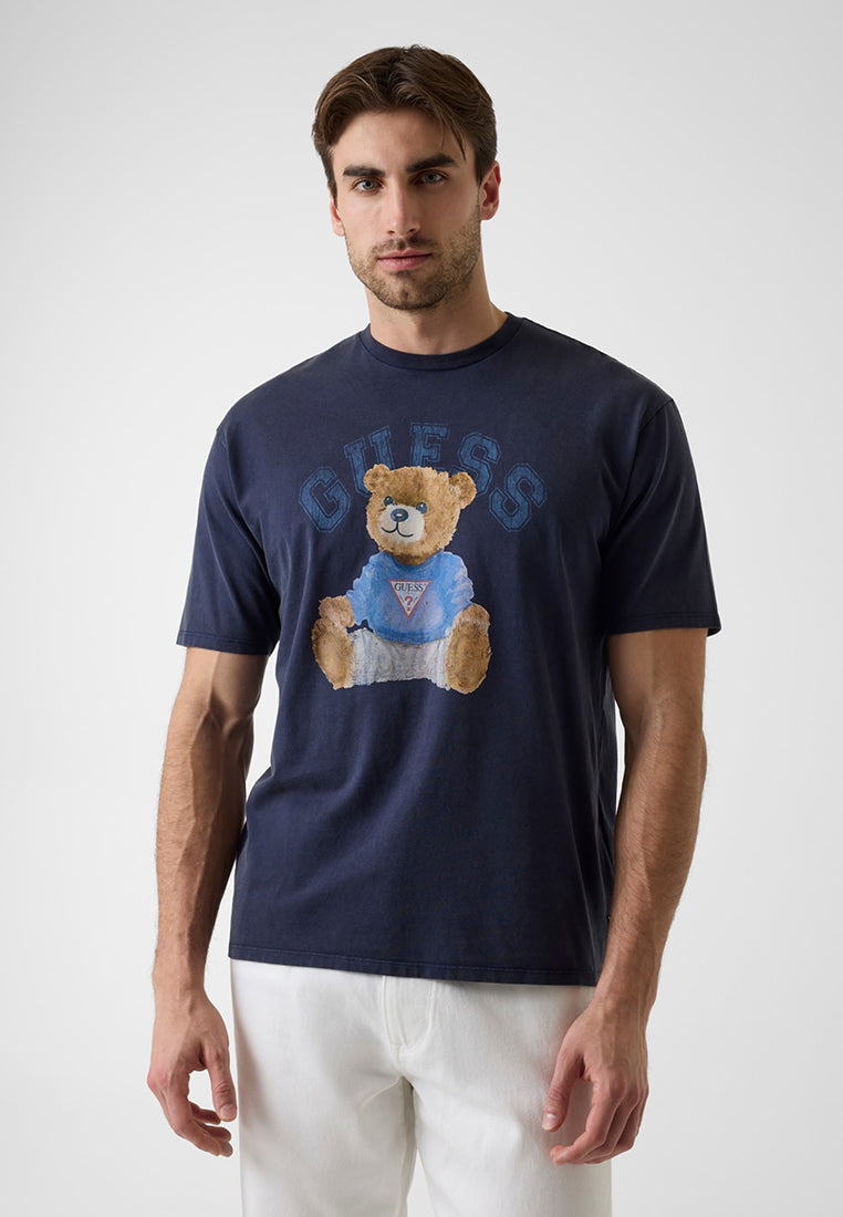 Shortsleeves Basic Guess Bear Tee