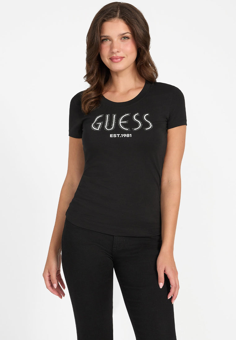 Crewneck Shortsleeves Logo Tee